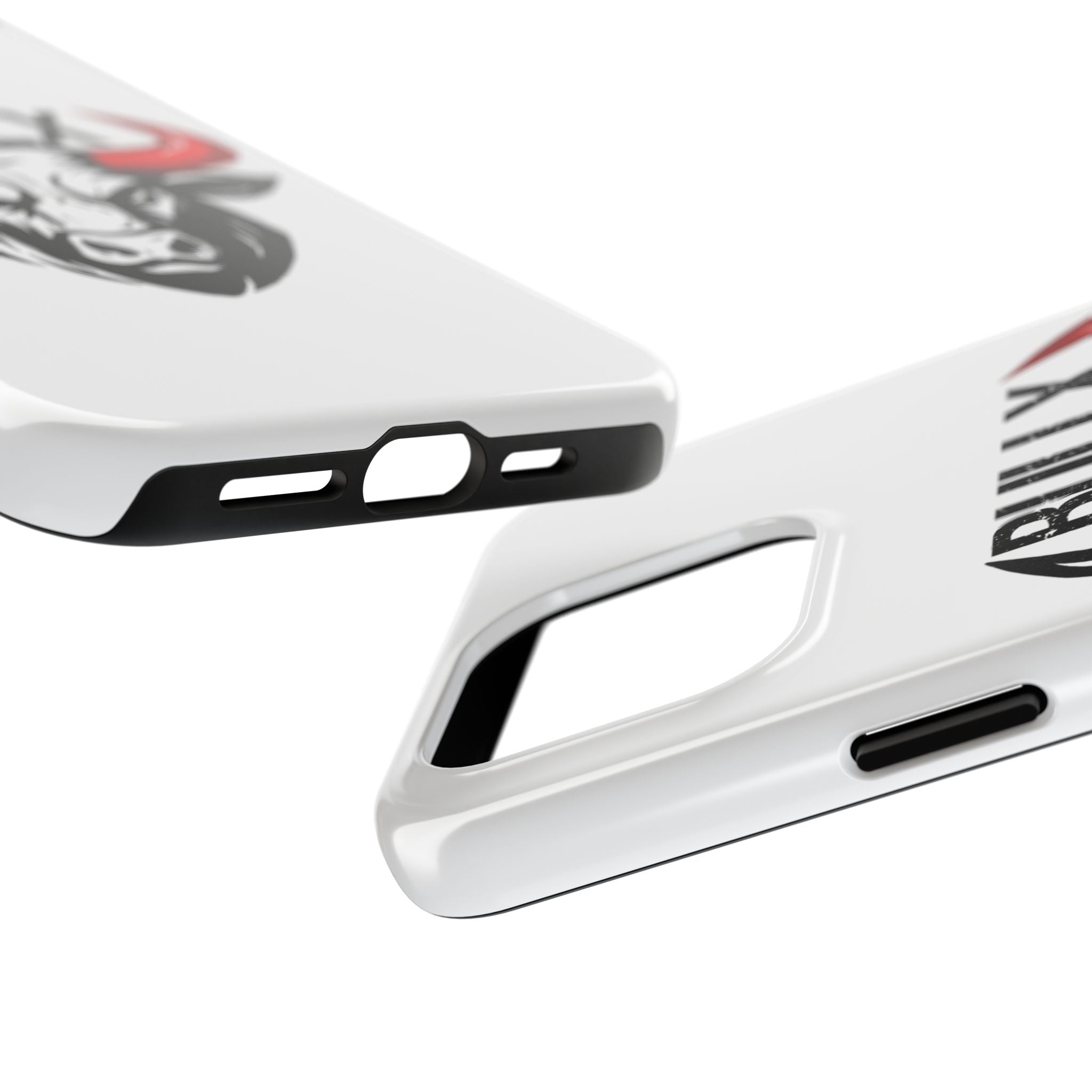BULLX Logo Phone Cases - White