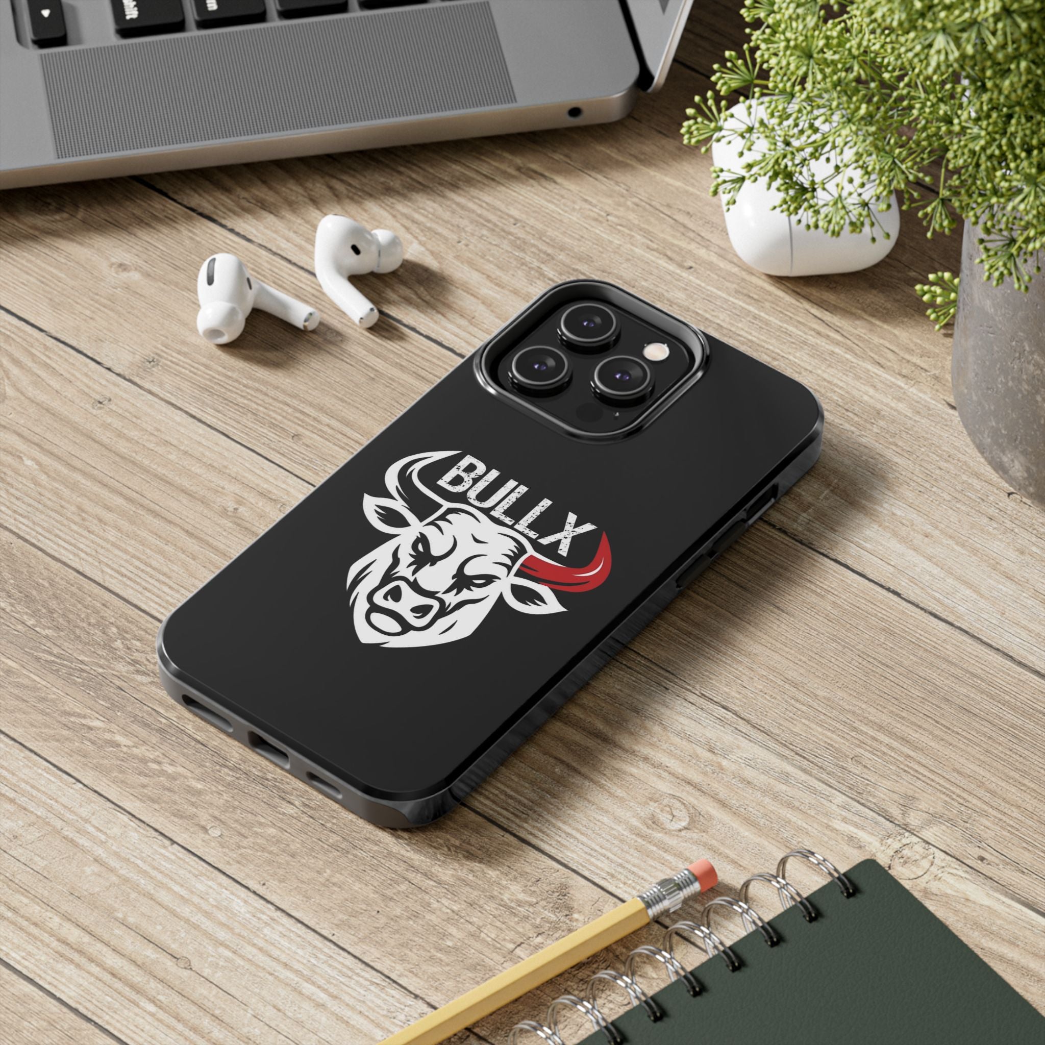 BULLX Logo Phone Case - Black