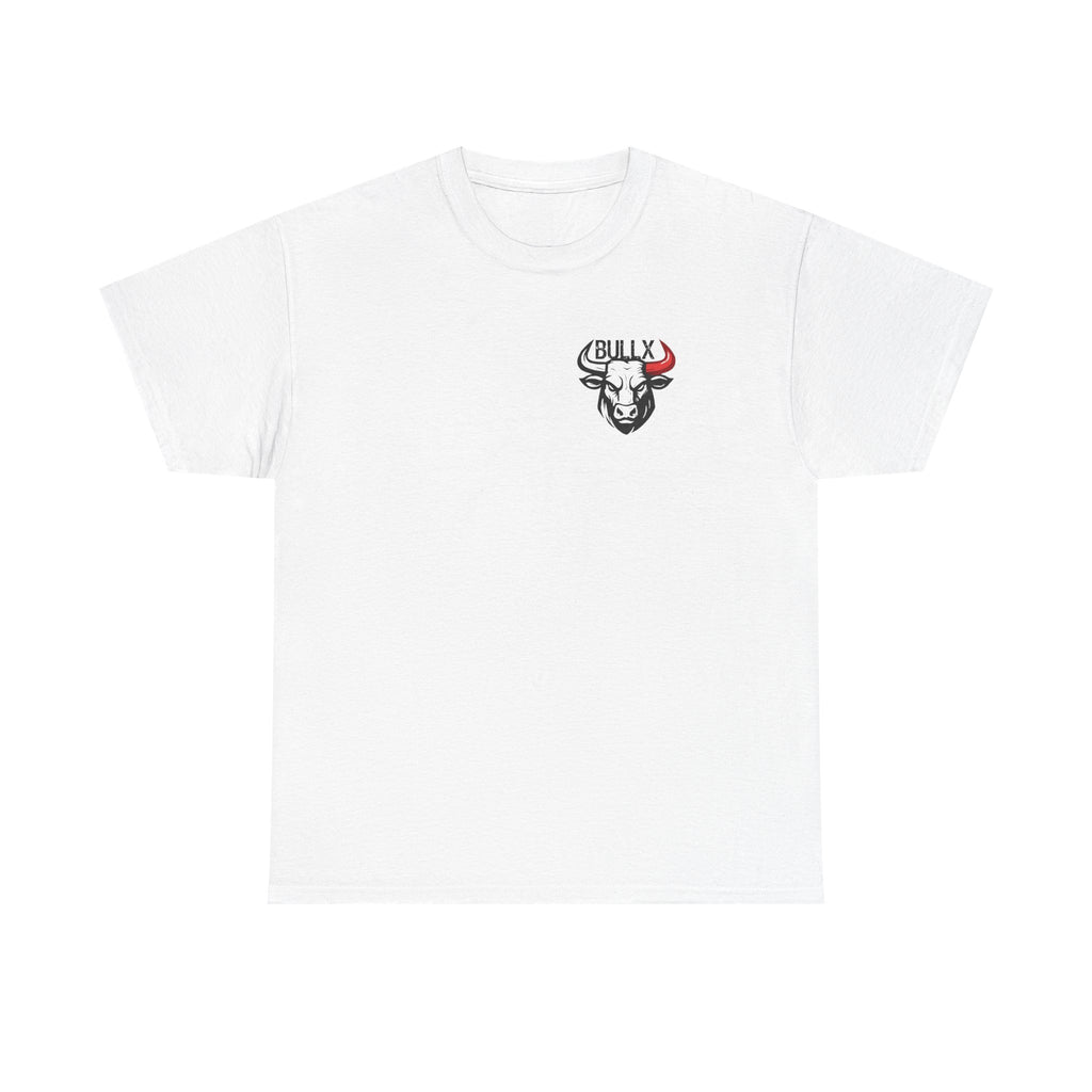 Bull X Graphic Tee — 'Follow the Herd' Bull Head Shirt
