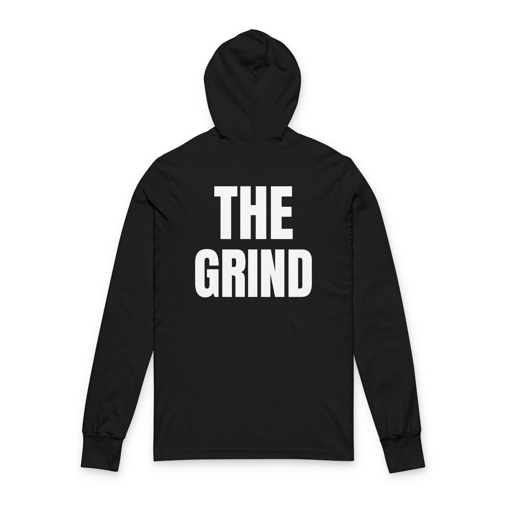 BullX Bull Logo Hoodie Tee — The Grind Motivational Hooded Long Sleeve