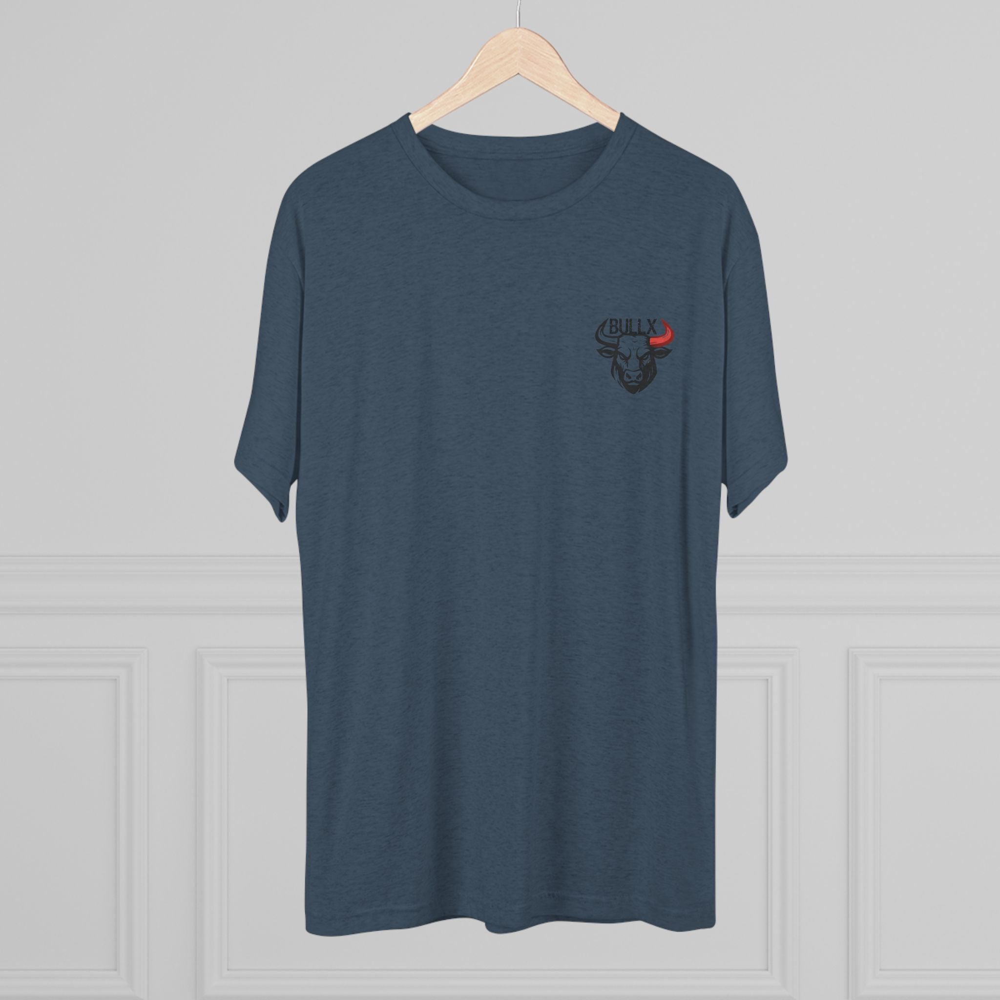 Bull Chest Design with BULLX Back Print Tee