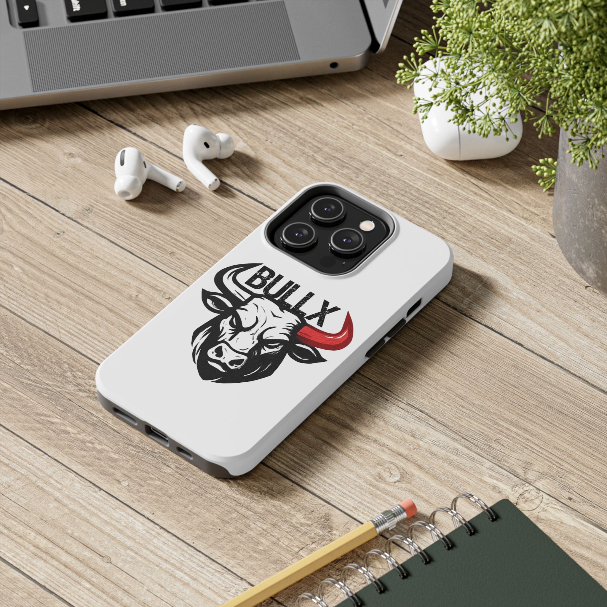 BULLX Logo Phone Cases - White