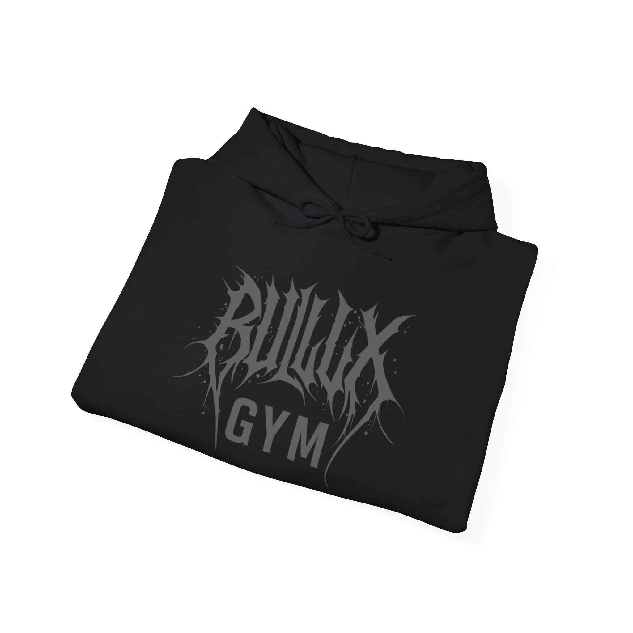 Bullux Gym Hoodie — Metal-Inspired Fitness Pullover