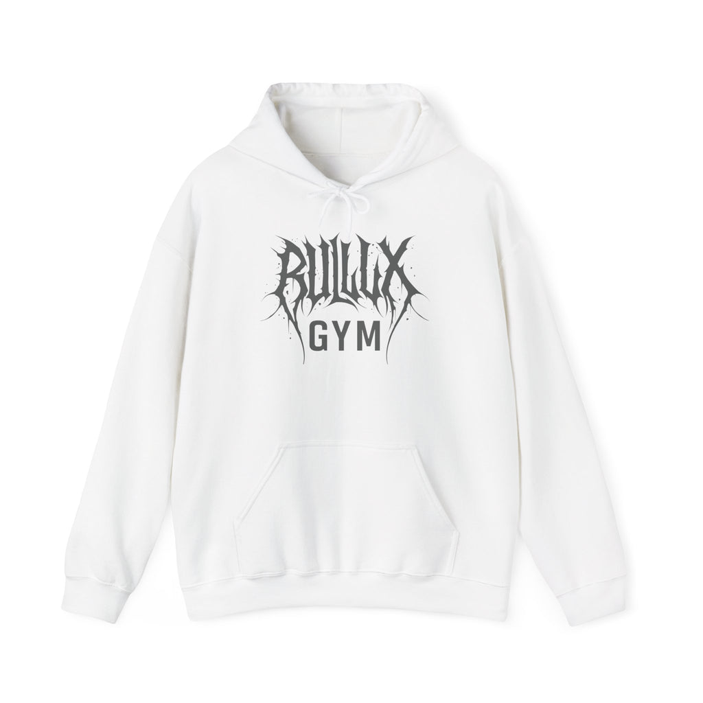 Bullux Gym Hoodie — Metal-Inspired Fitness Pullover