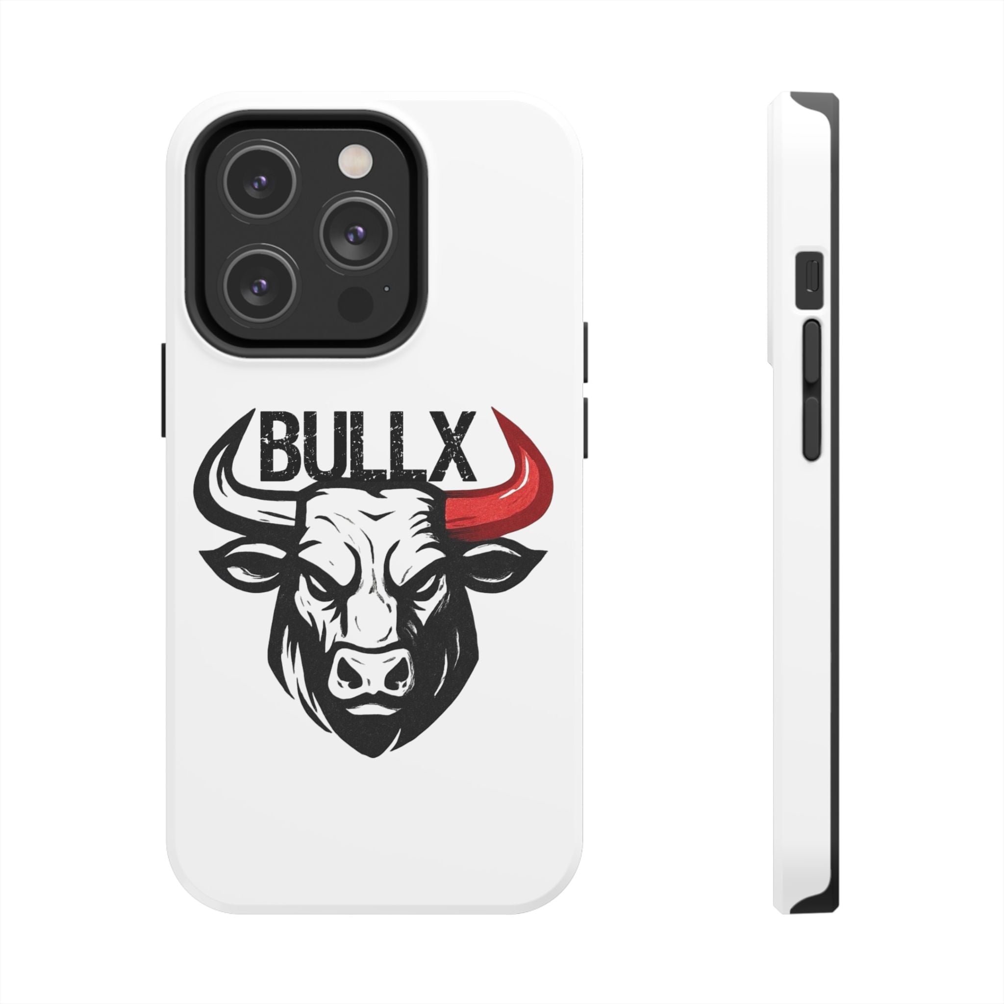 BULLX Logo Phone Cases - White