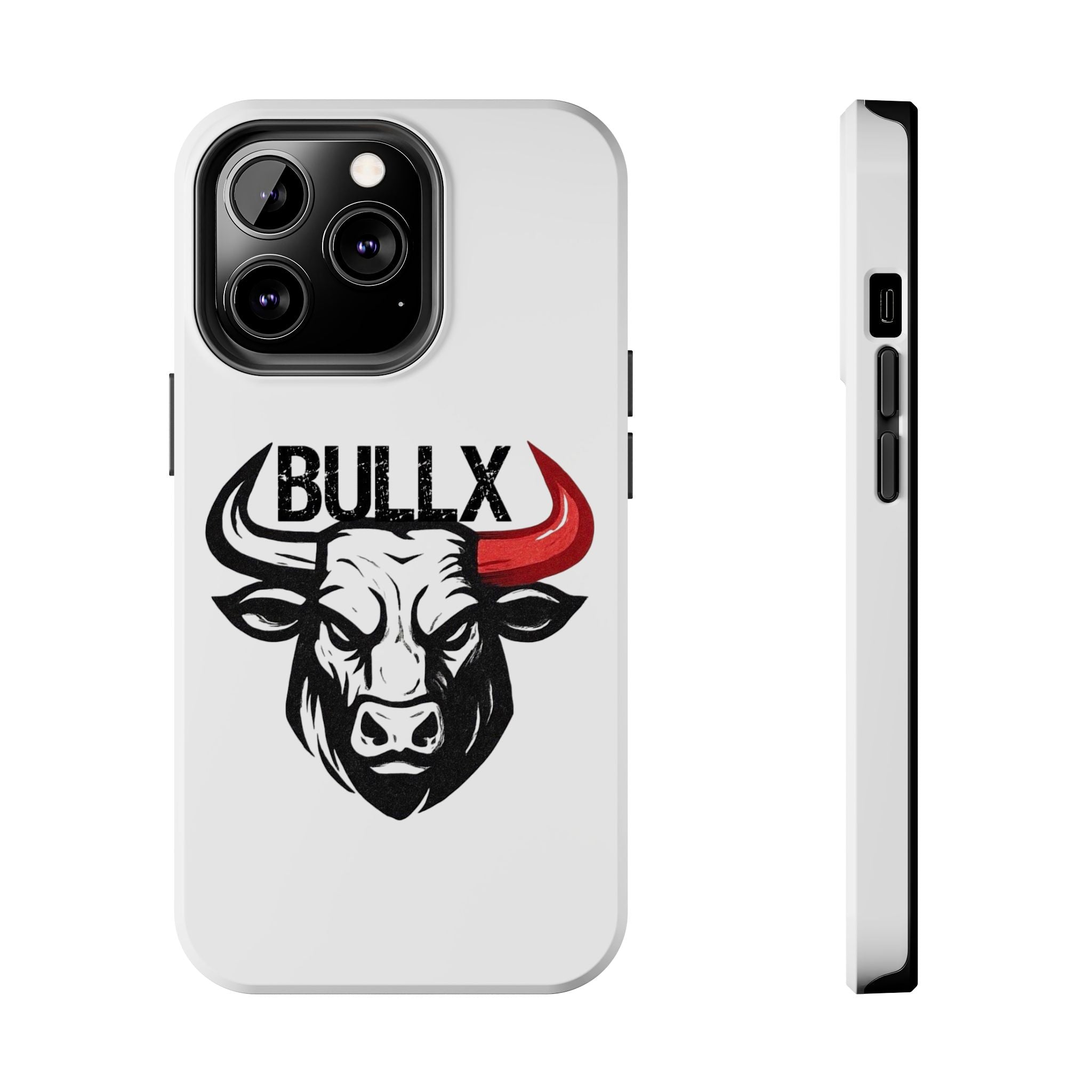BULLX Logo Phone Cases - White