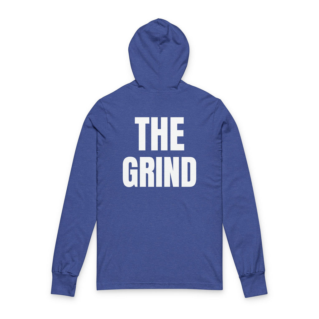 BullX Bull Logo Hoodie Tee — The Grind Motivational Hooded Long Sleeve