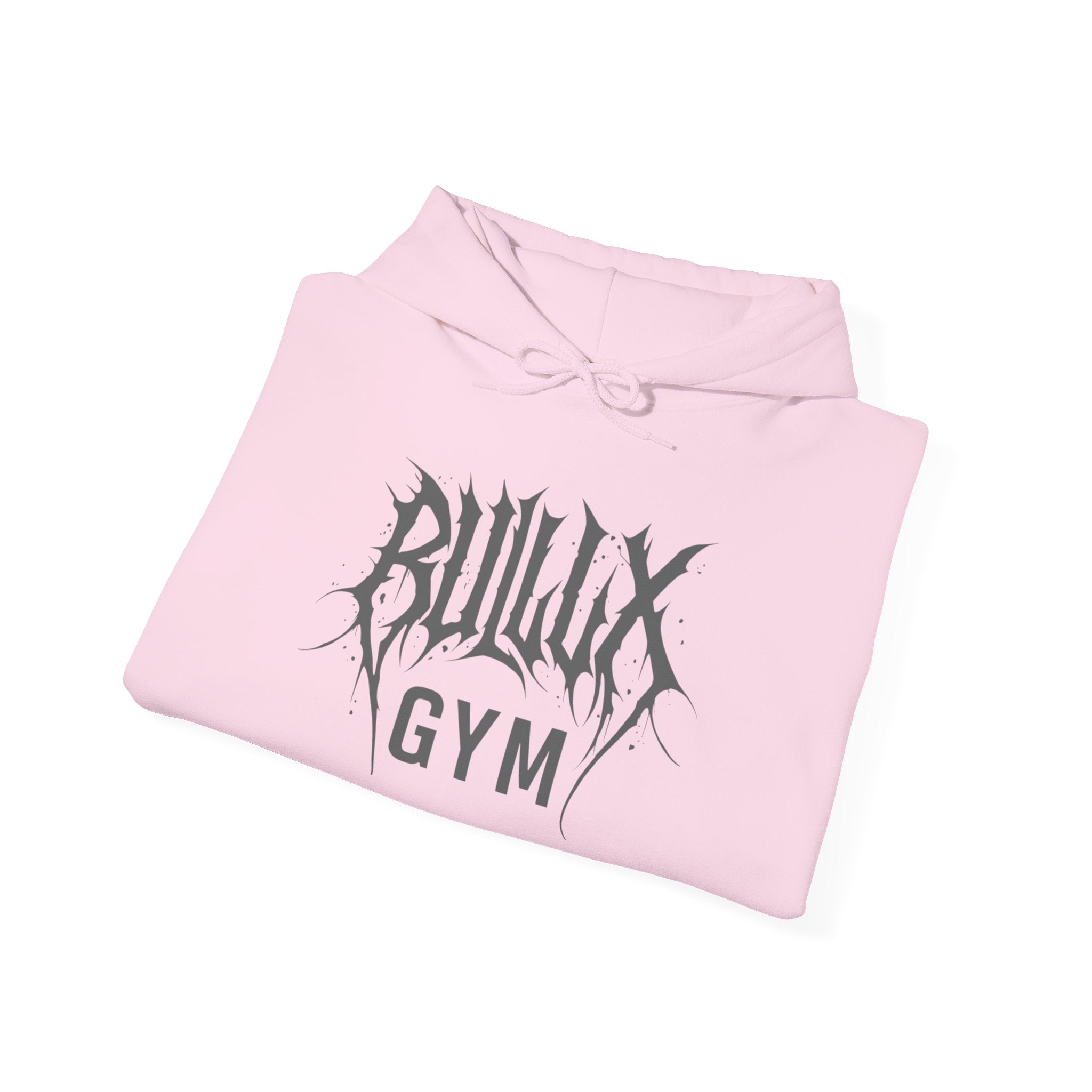 Bullux Gym Hoodie — Metal-Inspired Fitness Pullover