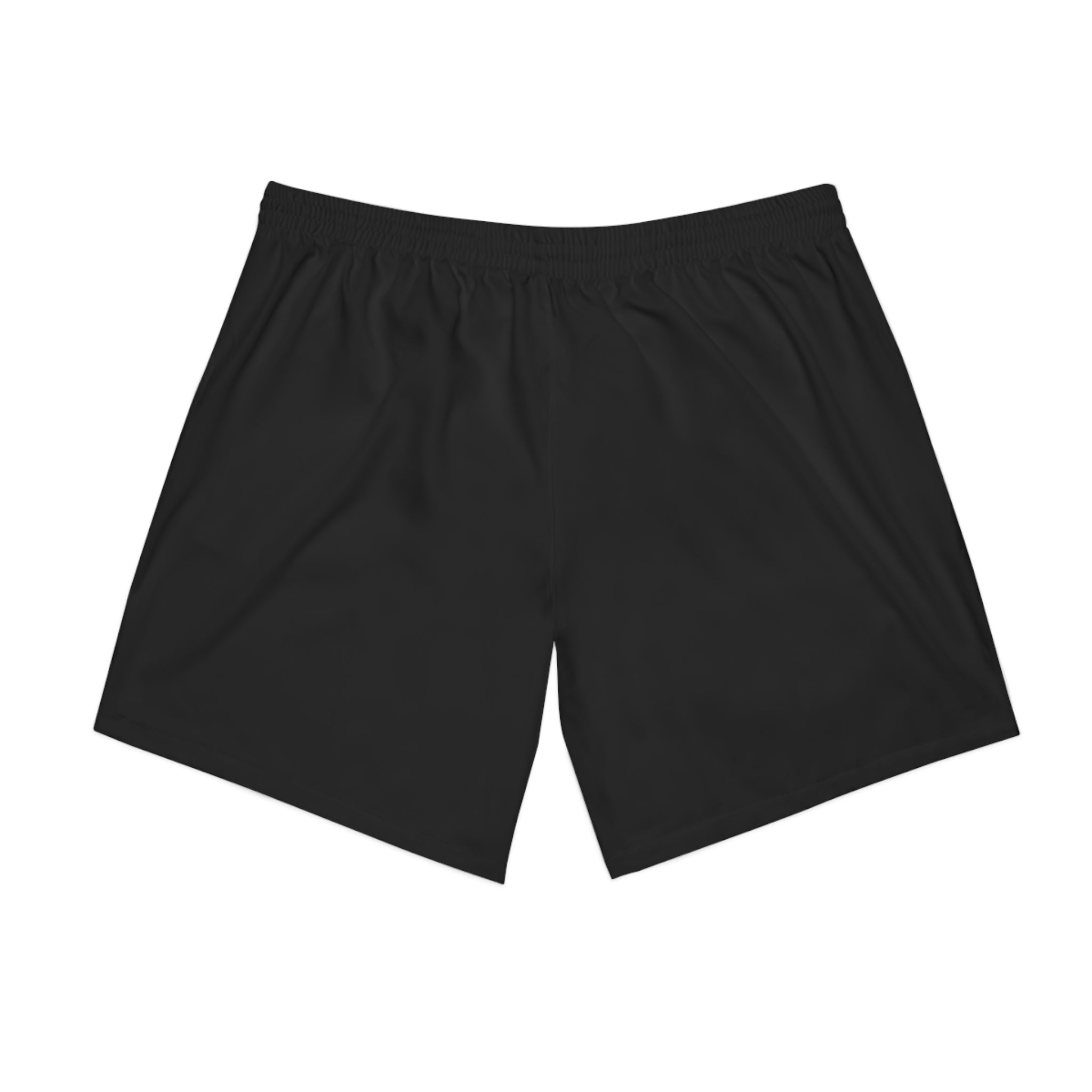 BULLX Logo Men's Black Athletic Swim Trunks