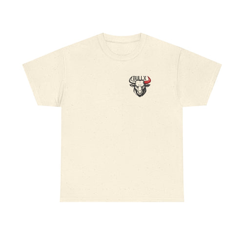 Bull X Graphic Tee — 'Follow the Herd' Bull Head Shirt