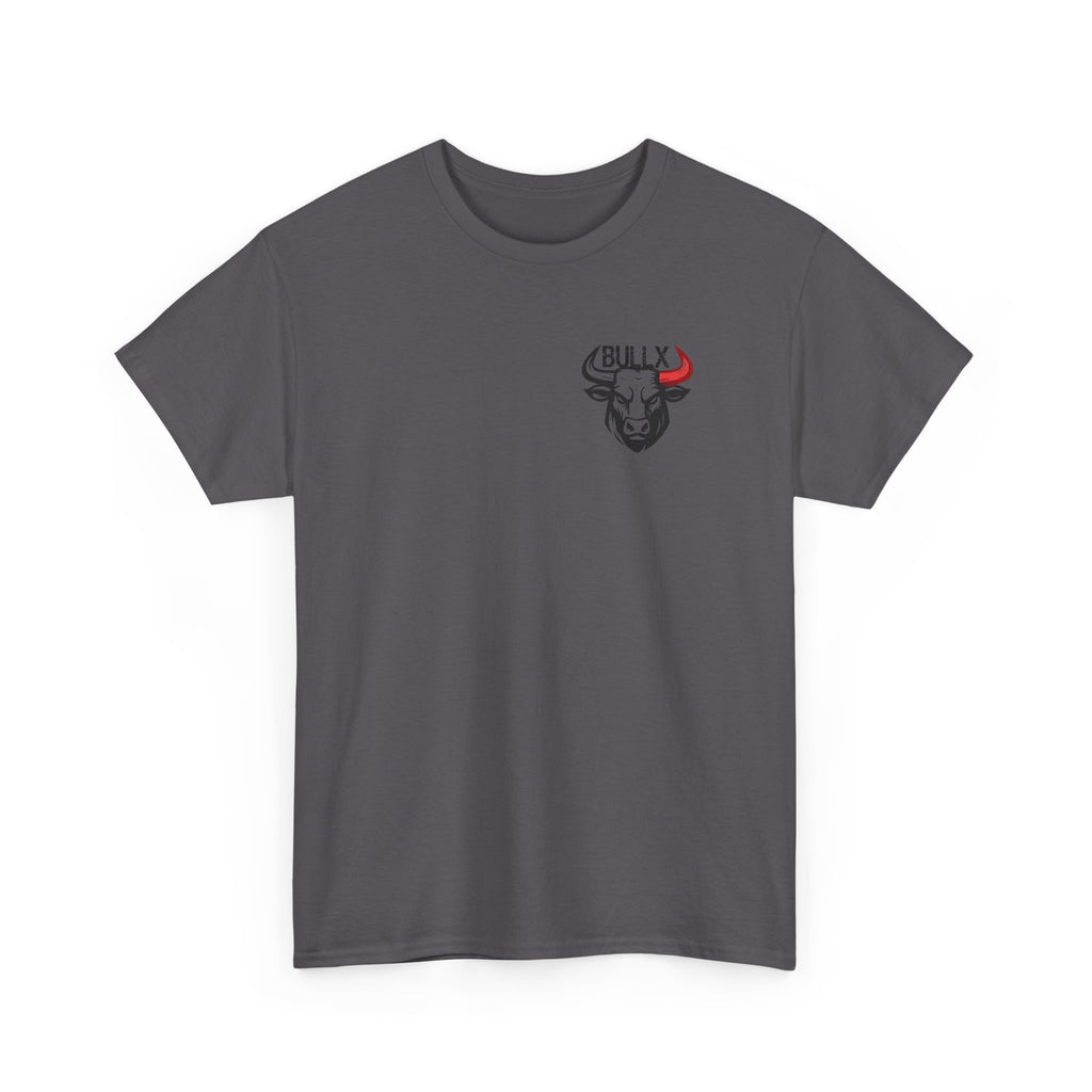 Bull X Graphic Tee — 'Follow the Herd' Bull Head Shirt