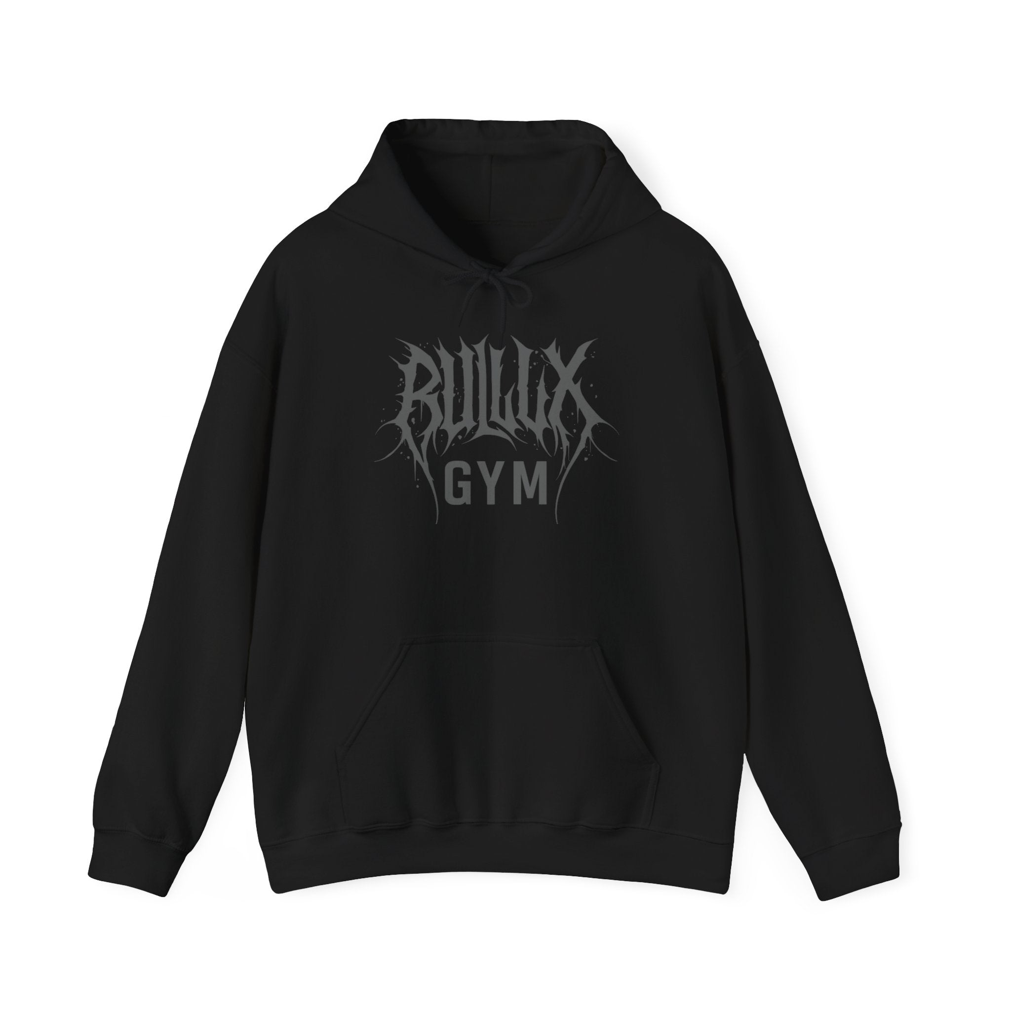 Bullux Gym Hoodie — Metal-Inspired Fitness Pullover