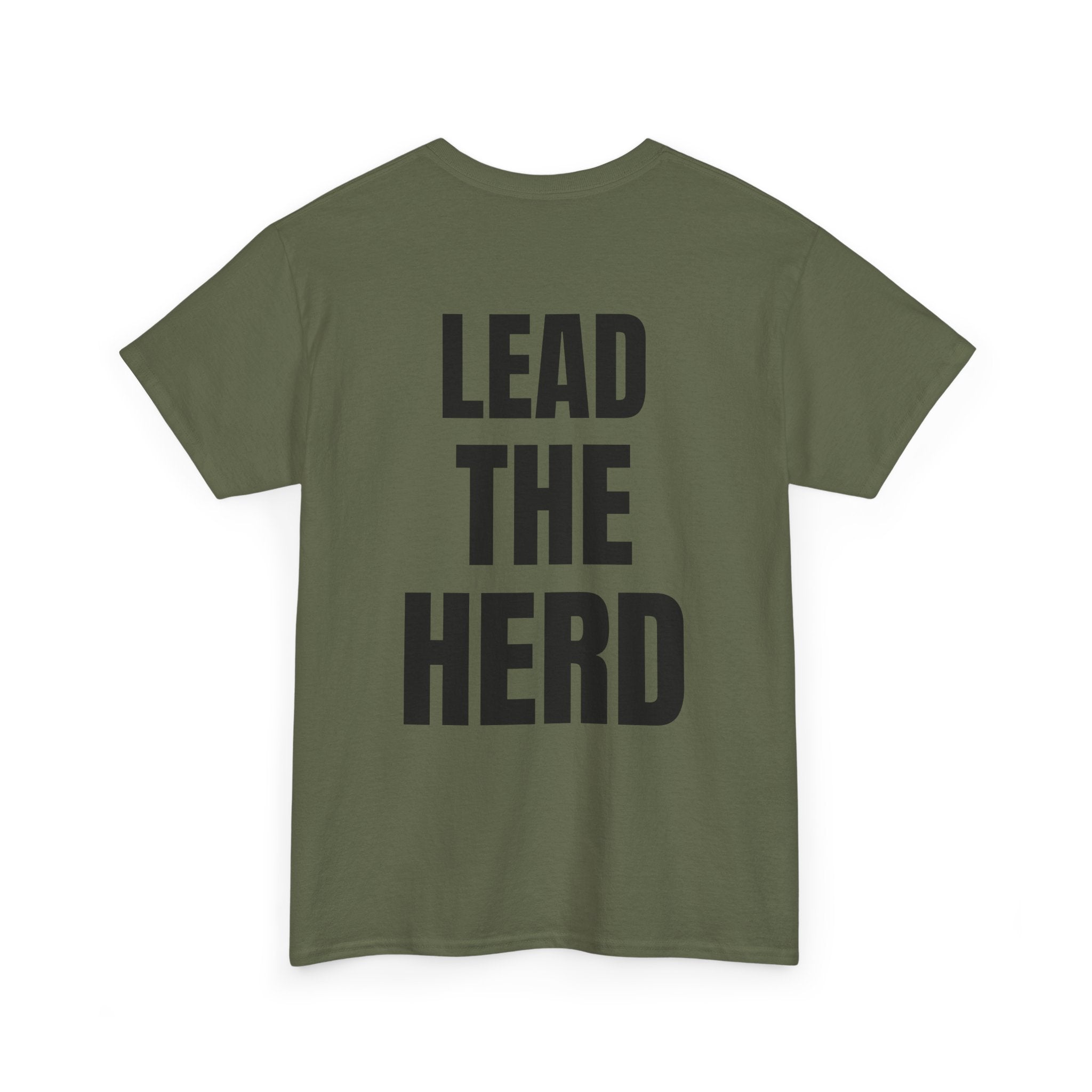 Bull X Graphic Tee — 'Follow the Herd' Bull Head Shirt