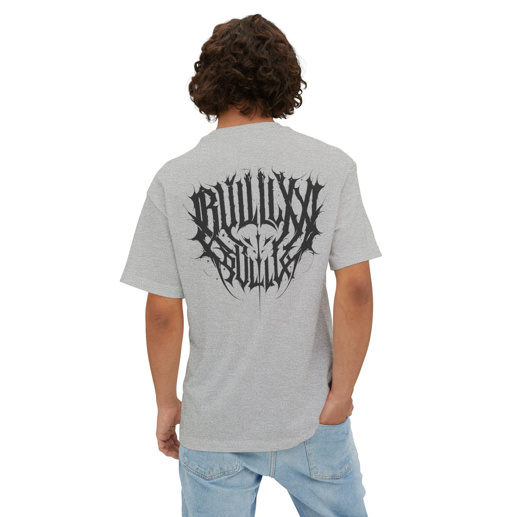 Black Metal Logo Oversized Tee