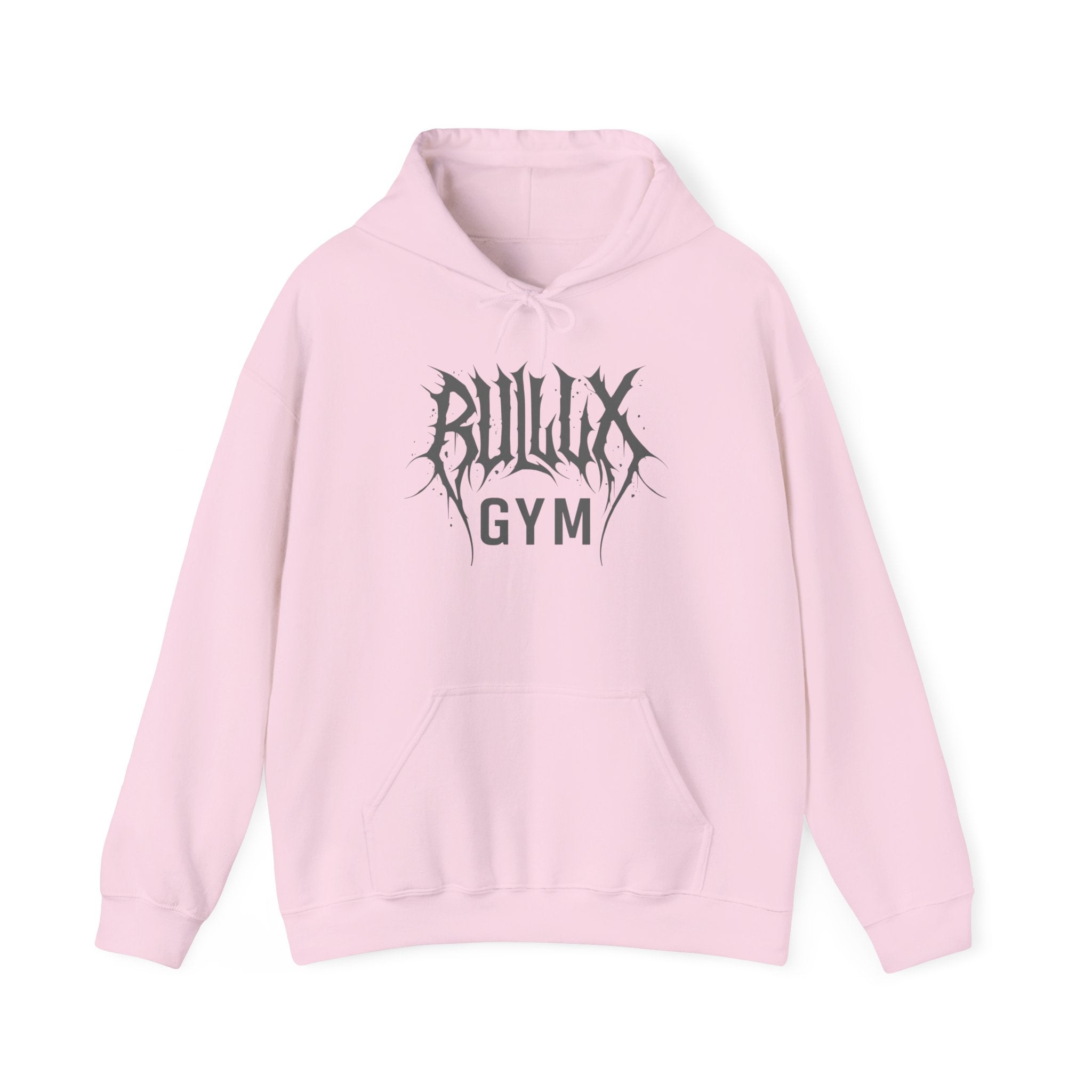 Bullux Gym Hoodie — Metal-Inspired Fitness Pullover