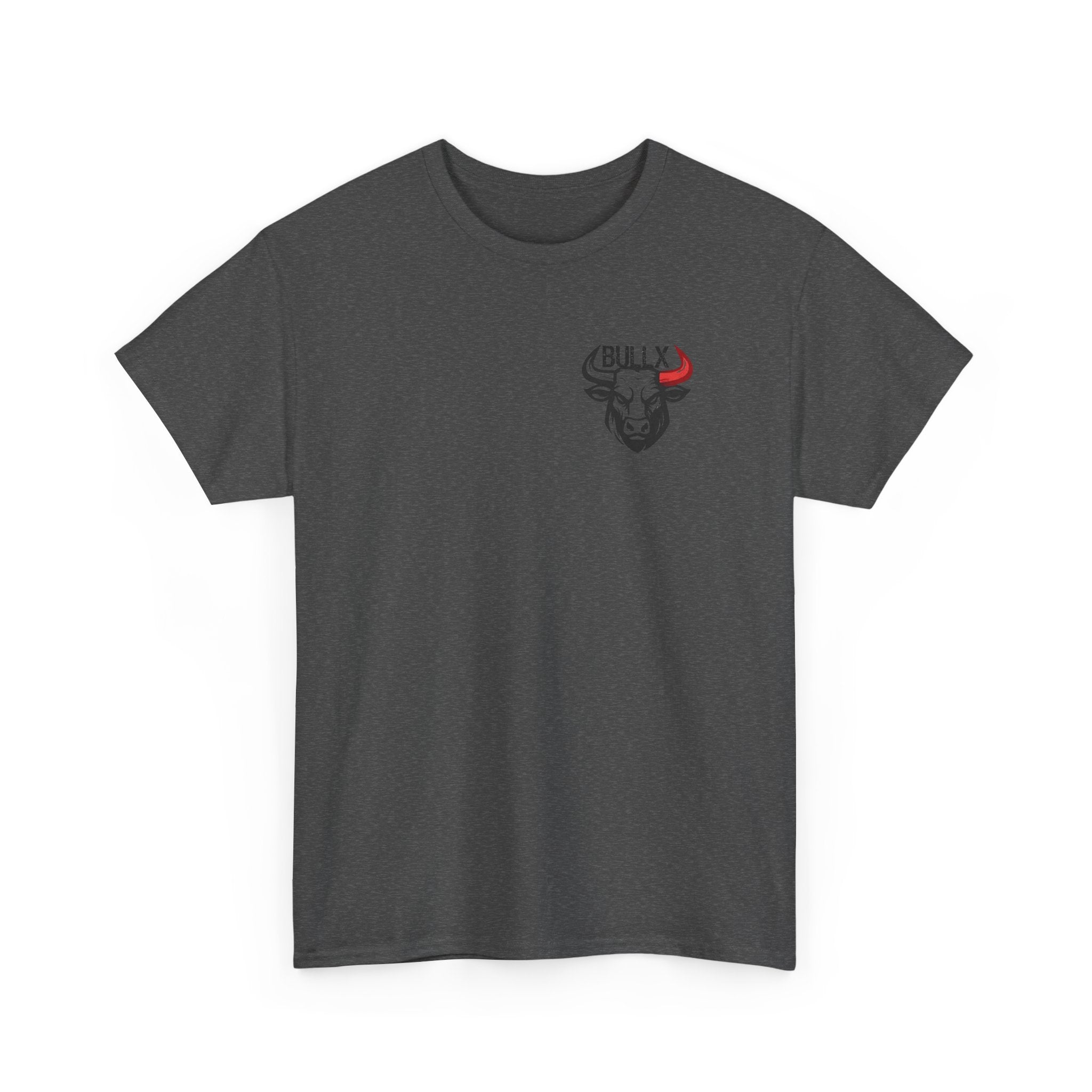 Bull X Graphic Tee — 'Follow the Herd' Bull Head Shirt