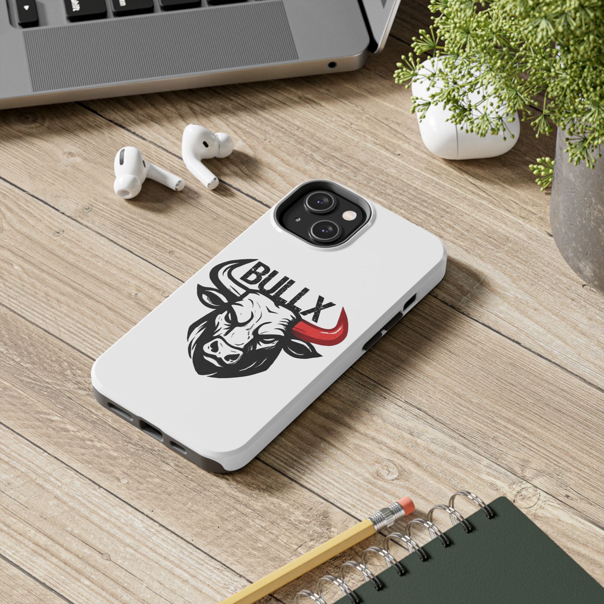 BULLX Logo Phone Cases - White