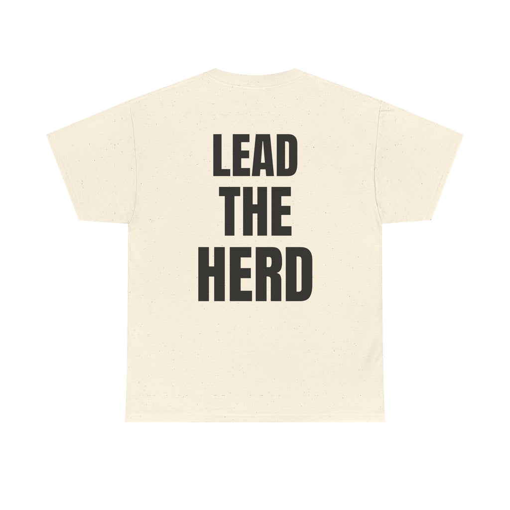 Bull X Graphic Tee — 'Follow the Herd' Bull Head Shirt