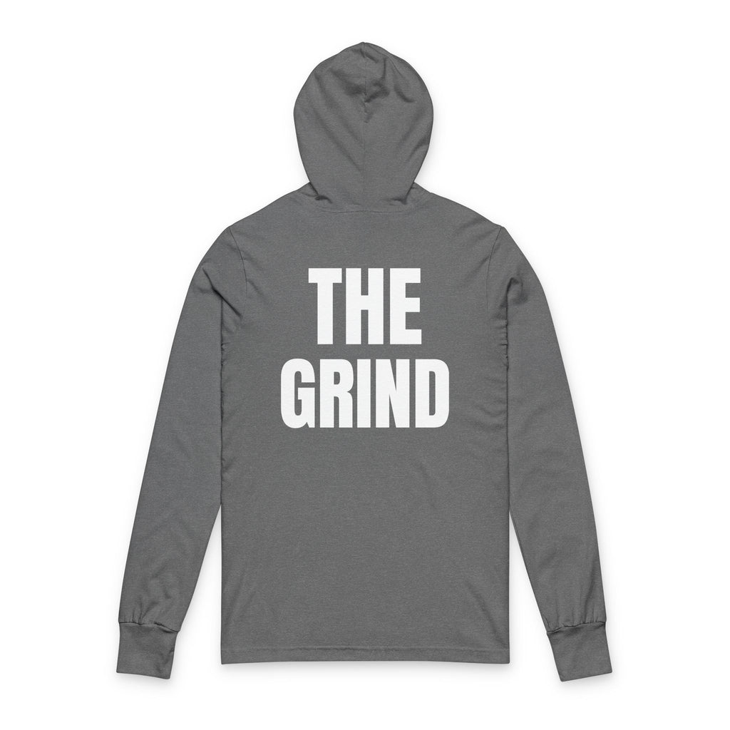 BullX Bull Logo Hoodie Tee — The Grind Motivational Hooded Long Sleeve