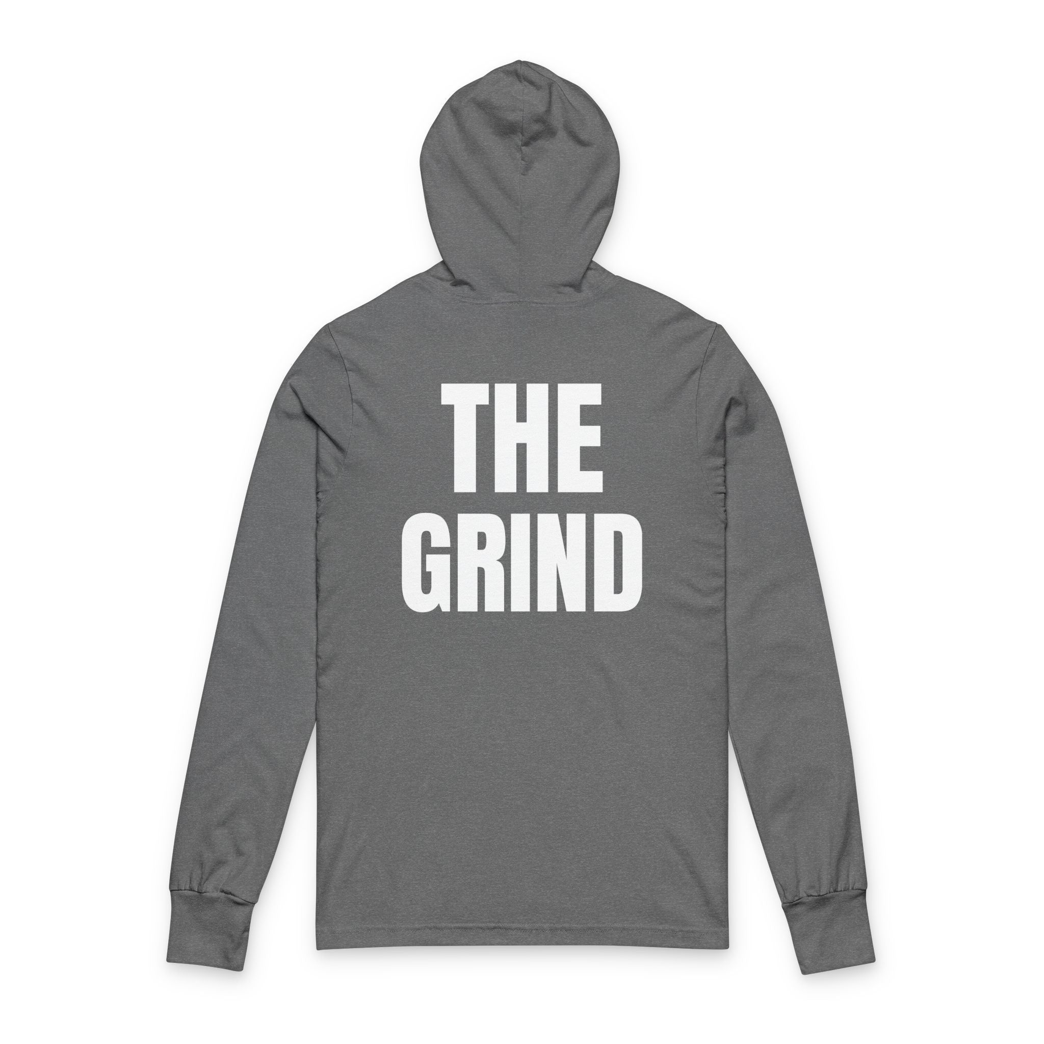 BullX Bull Logo Hoodie Tee — The Grind Motivational Hooded Long Sleeve