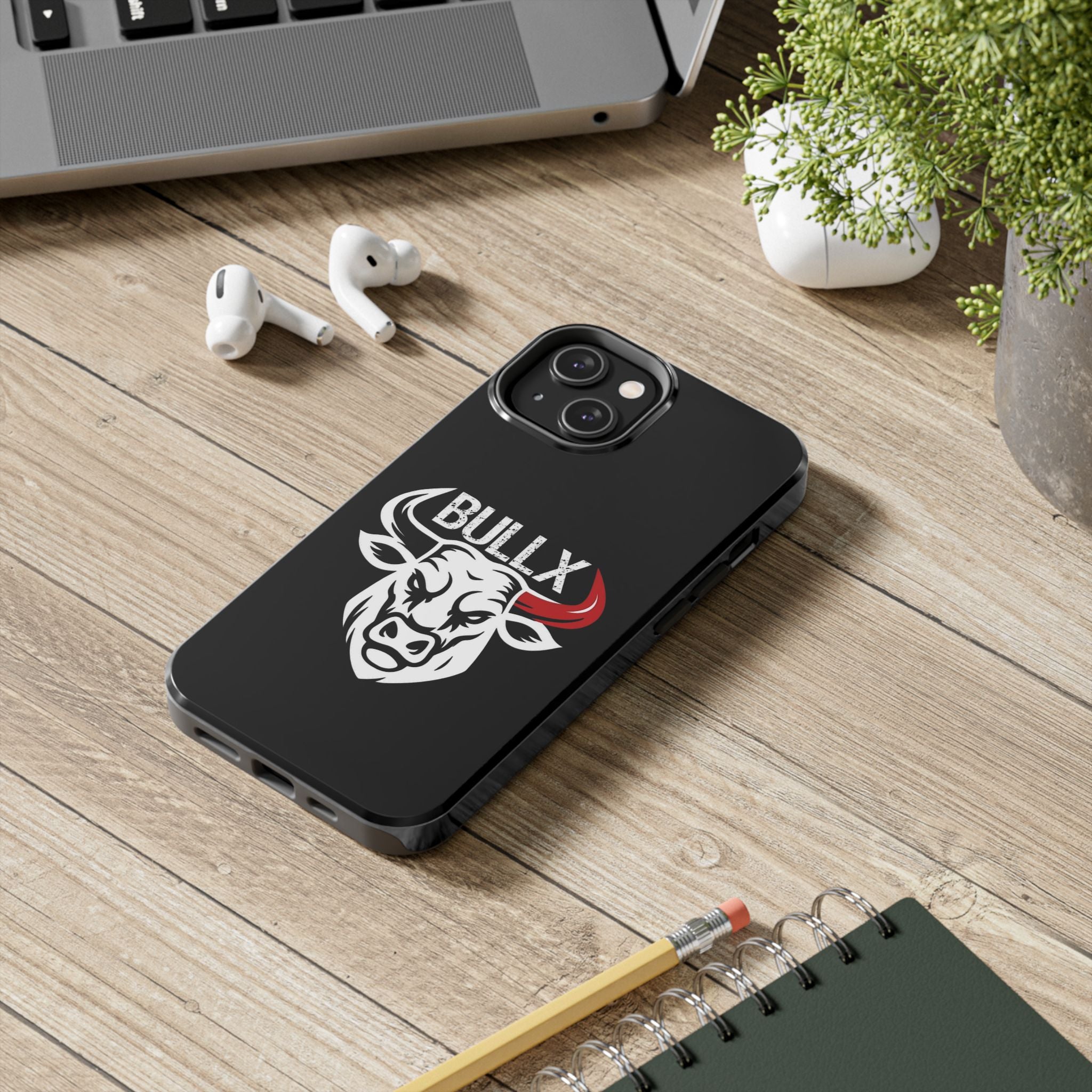 BULLX Logo Phone Case - Black