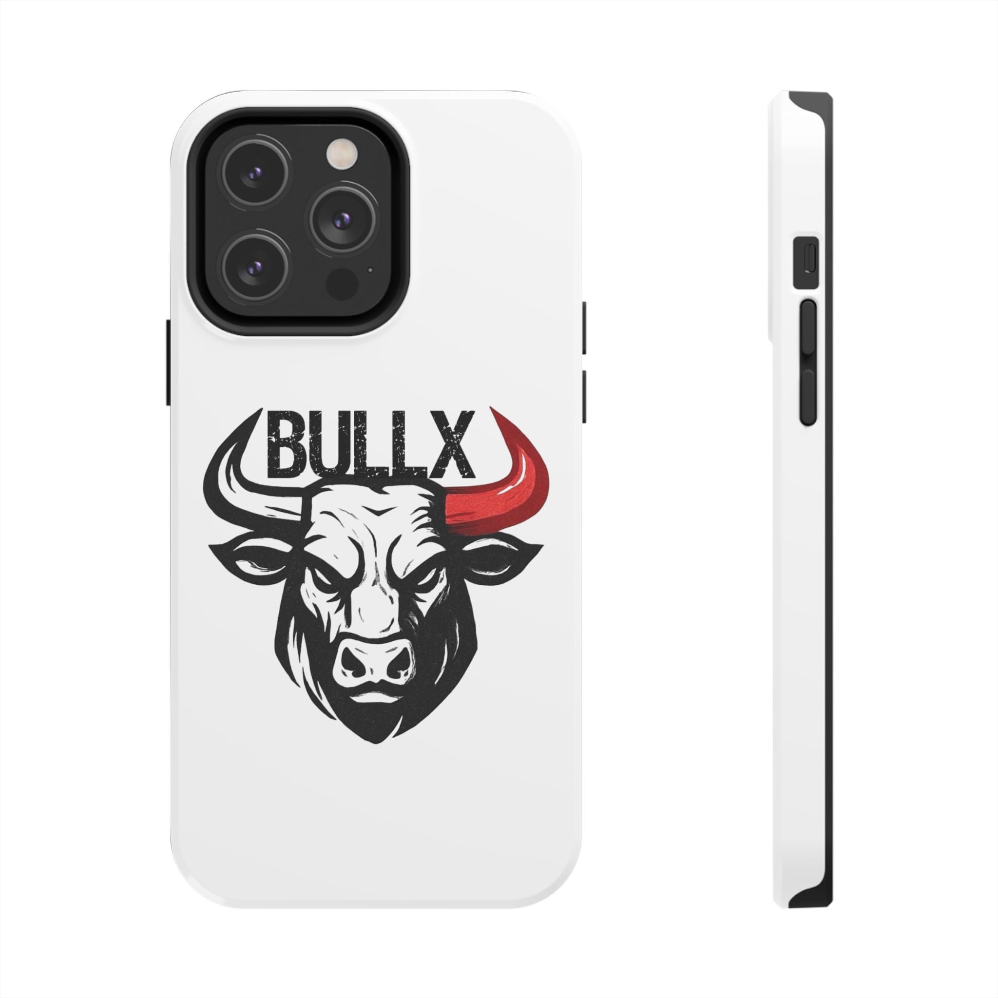 BULLX Logo Phone Cases - White