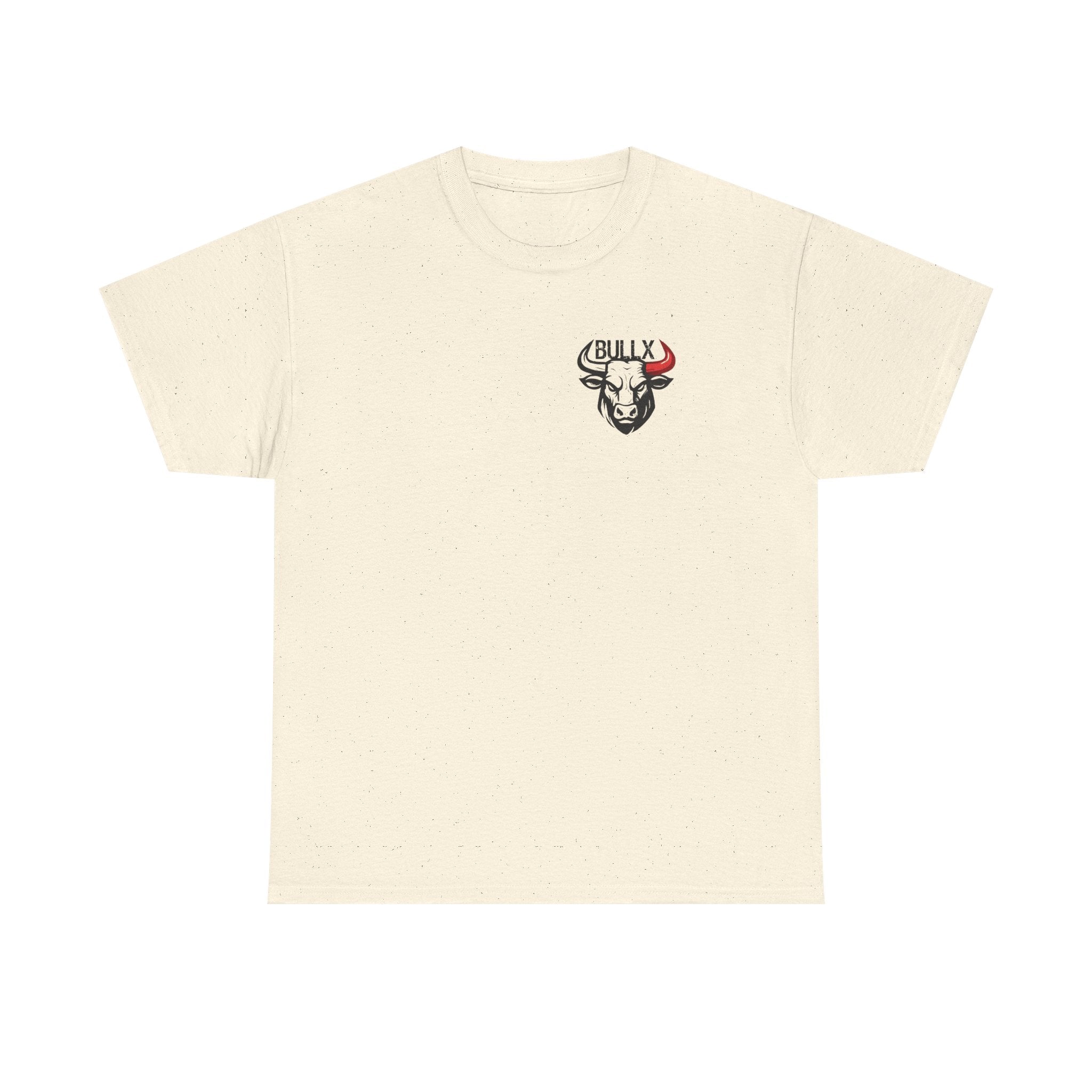 Bull X Graphic Tee — 'Follow the Herd' Bull Head Shirt