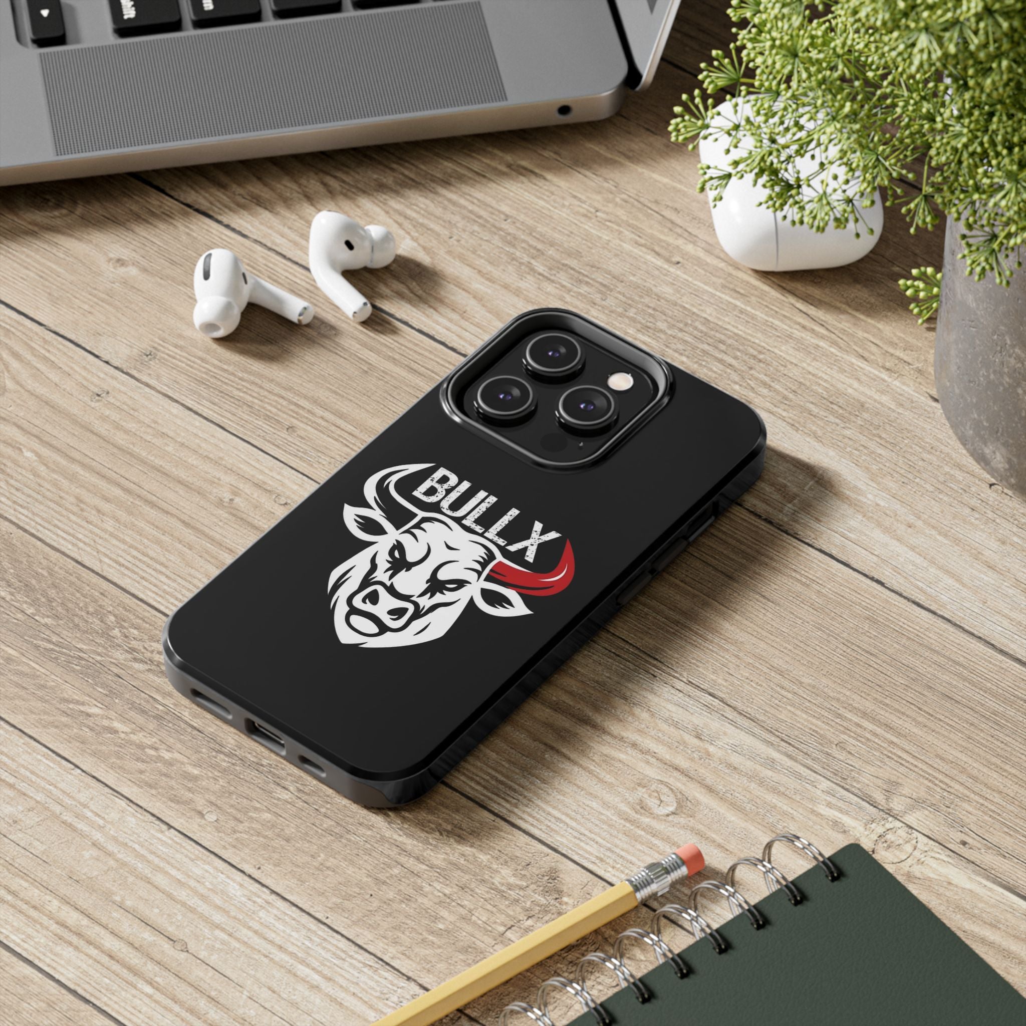 BULLX Logo Phone Case - Black