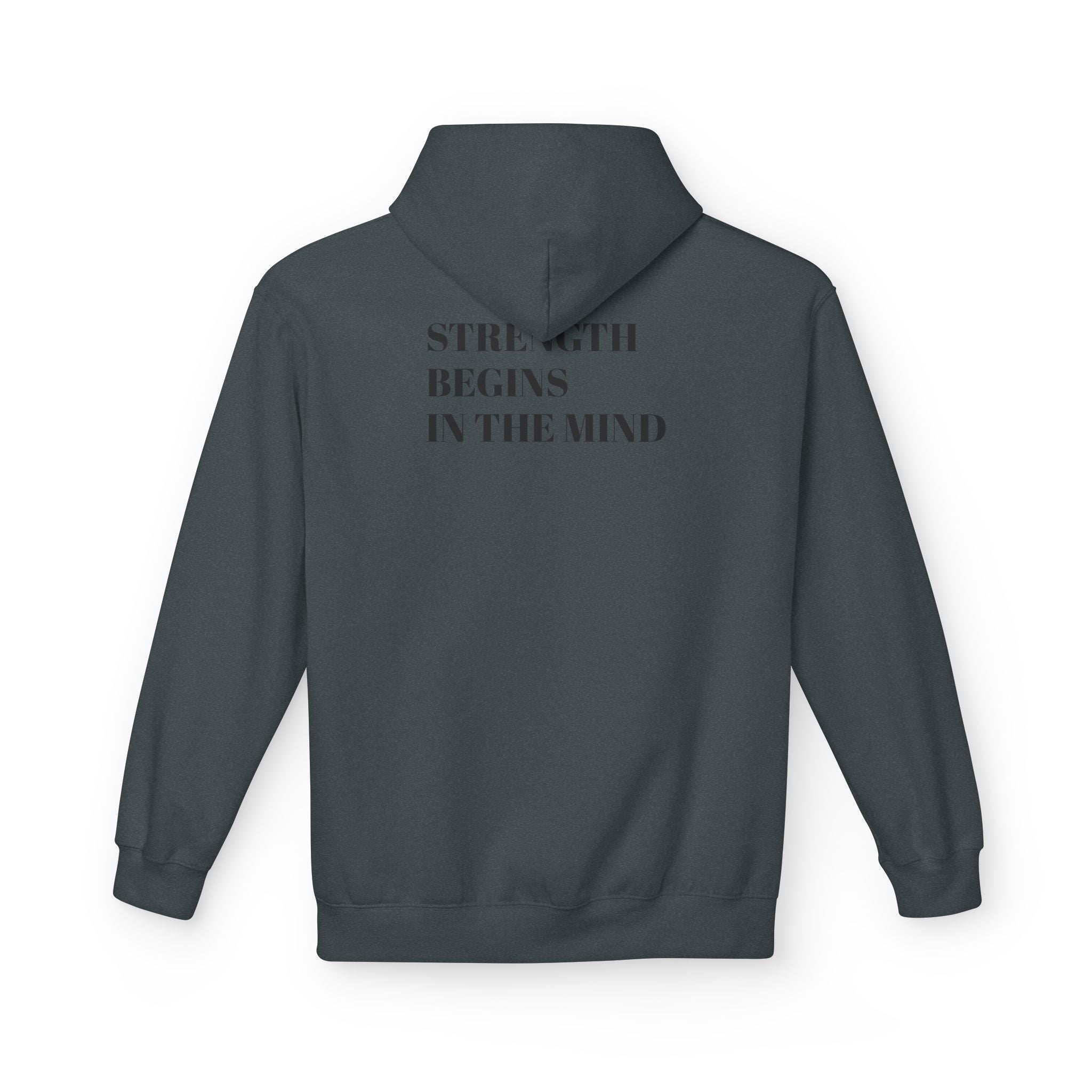 Strength Begins in the Mind Motivation Hoodie