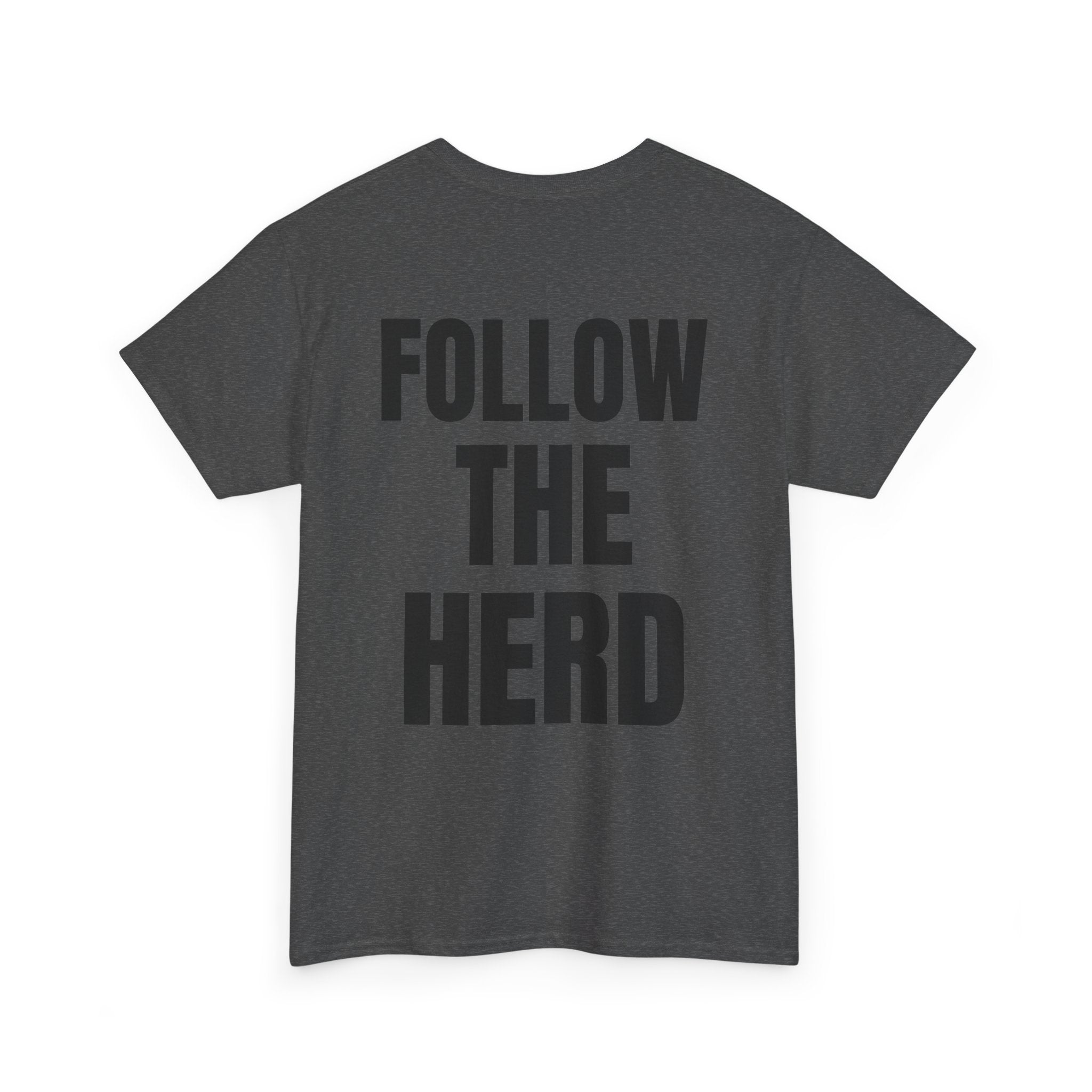 Bull X Graphic Tee — 'Follow the Herd' Bull Head Shirt