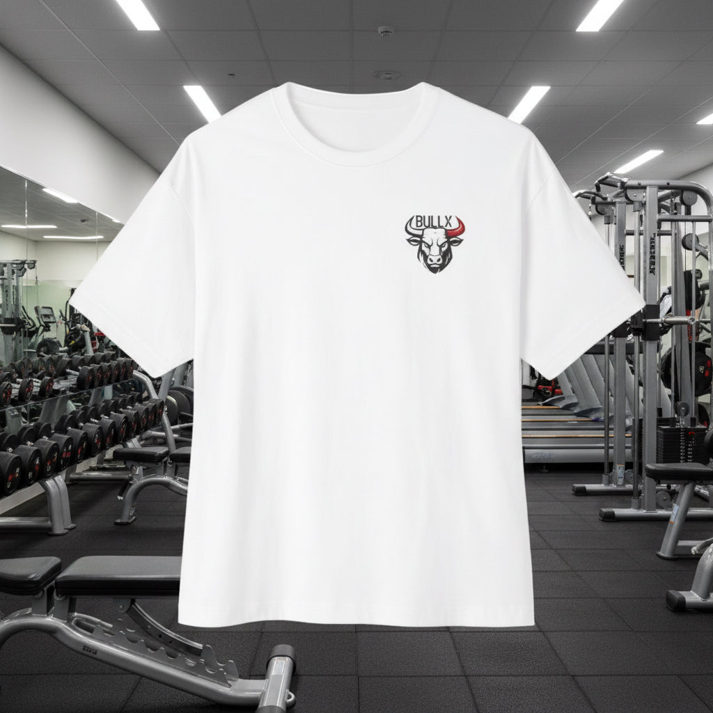 Black Metal Logo Oversized Tee