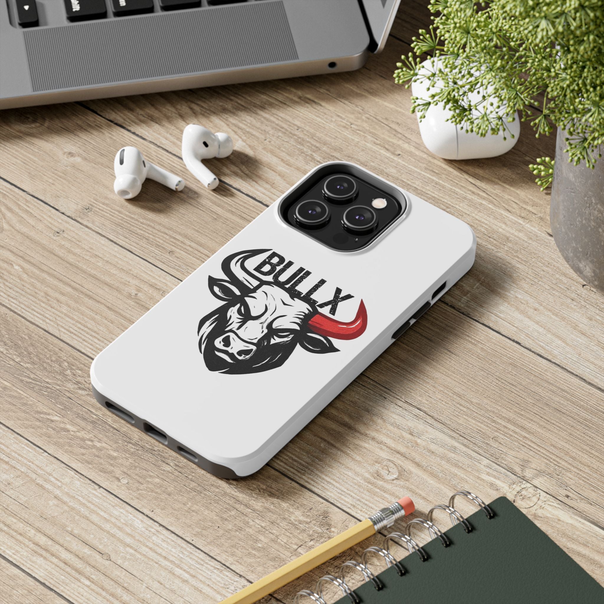 BULLX Logo Phone Cases - White
