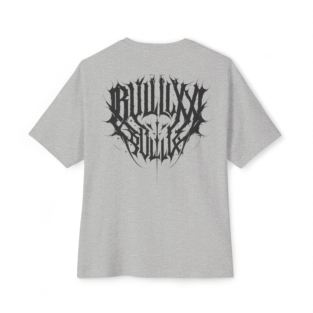 Black Metal Logo Oversized Tee