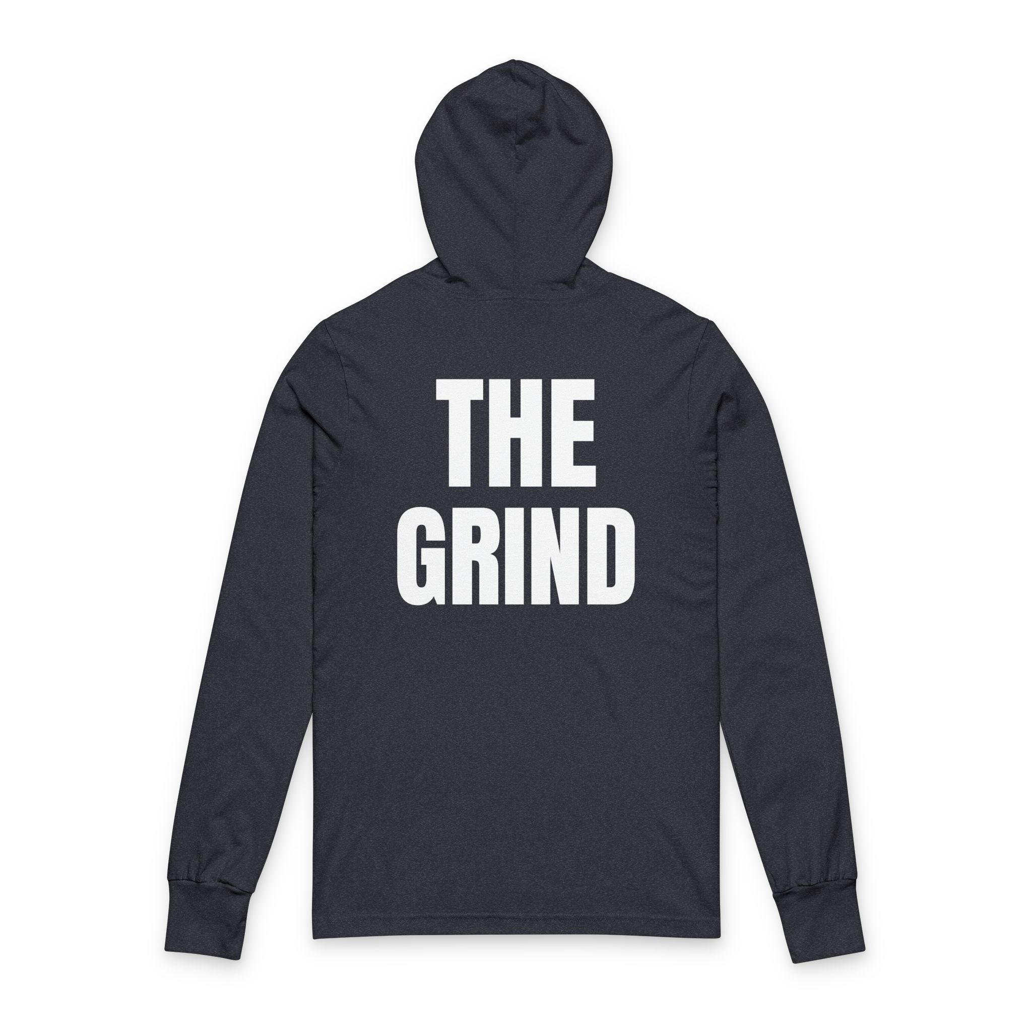 BullX Bull Logo Hoodie Tee — The Grind Motivational Hooded Long Sleeve